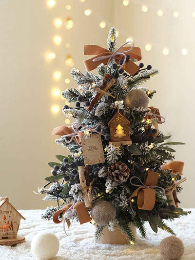 Desktop With Lights Diy Decoration Ins Decoration New Christmas