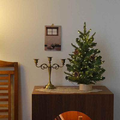 Desktop With Lights Diy Decoration Ins Decoration New Christmas