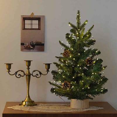 Desktop With Lights Diy Decoration Ins Decoration New Christmas