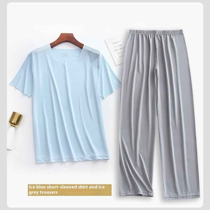 Summer Thin Homewear Suit Pajamas