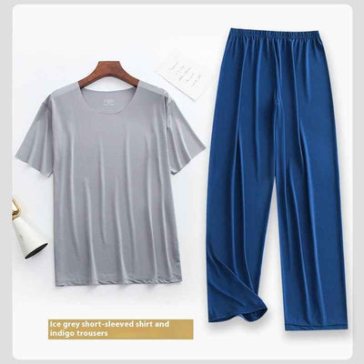 Summer Thin Homewear Suit Pajamas