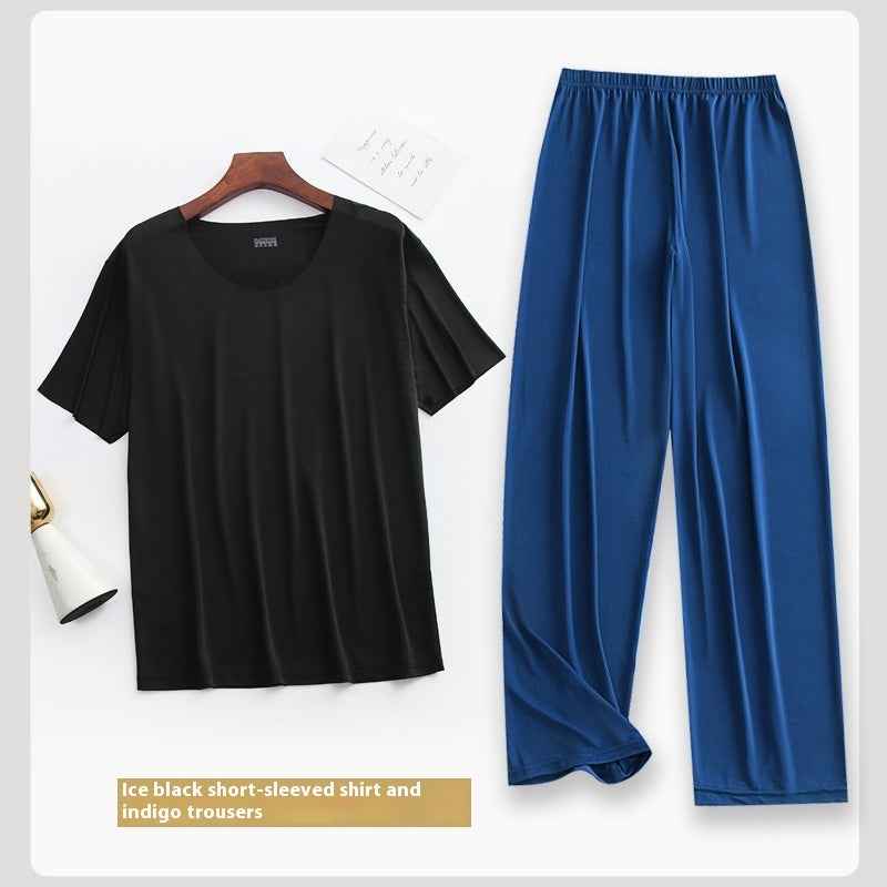 Summer Thin Homewear Suit Pajamas