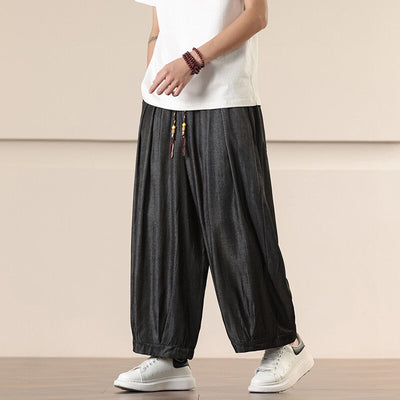 Casual Men's Retro Loose Plus Size Harem Pants SHOPPORA