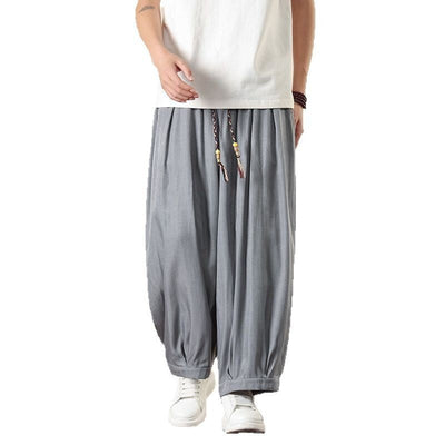 Casual Men's Retro Loose Plus Size Harem Pants SHOPPORA