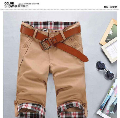 New Men's Summer 7 Point Casual Pants