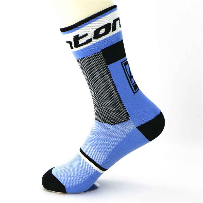 Cycling Socks Long Tube Men And Women Outdoor Sports Quick-Drying Running Socks Wear-Resistant Deodorant Bicycle