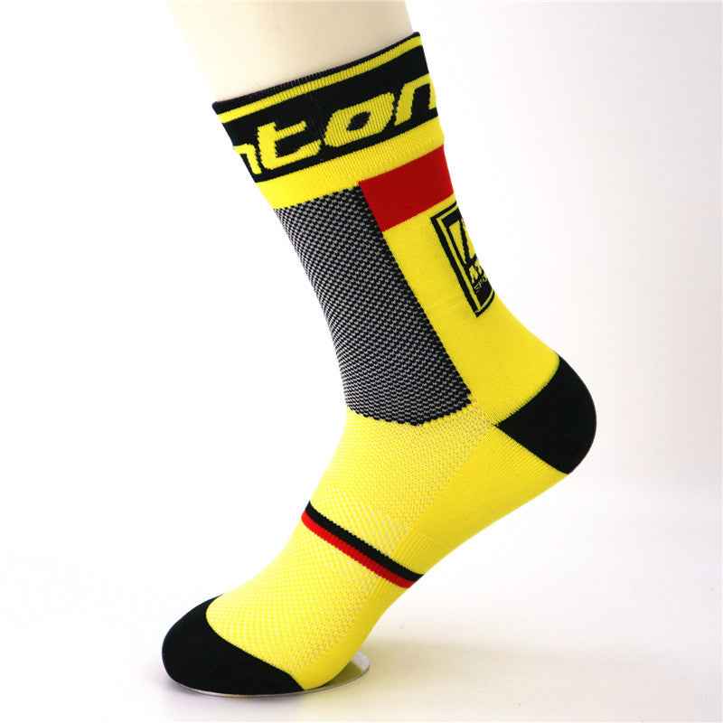 Cycling Socks Long Tube Men And Women Outdoor Sports Quick-Drying Running Socks Wear-Resistant Deodorant Bicycle