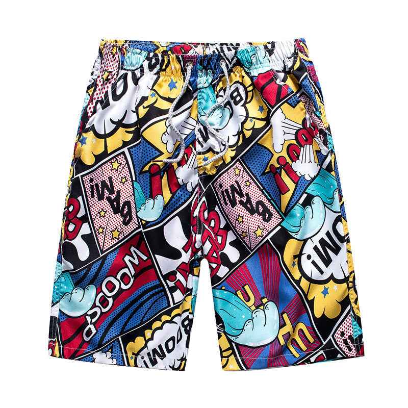 Summer Shorts Men's Seaside Beach Loose Outdoor Sports Big Pants