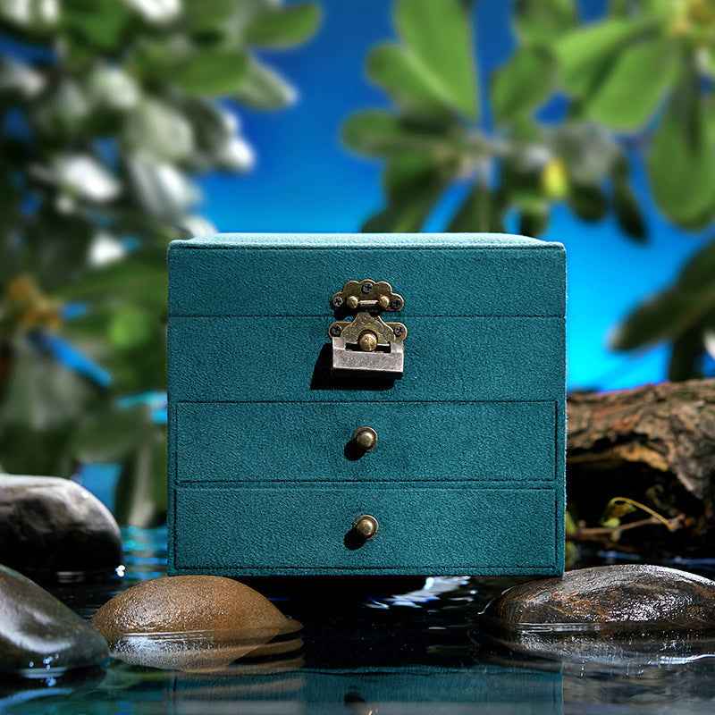 Earrings Gift Box Desktop Multilayer Jewelry