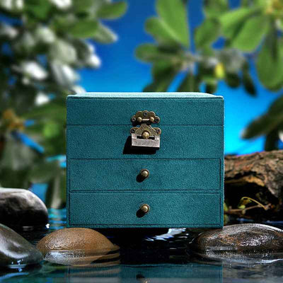 Earrings Gift Box Desktop Multilayer Jewelry