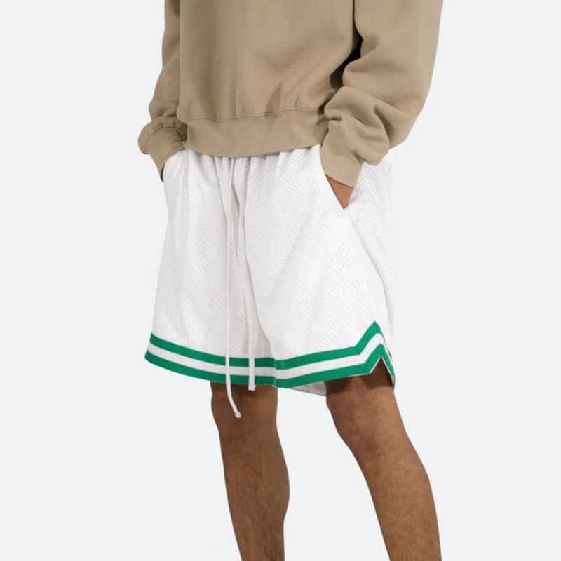 Men's Fashion Sports Breathable Fitness Quick-drying Five-piece Pants