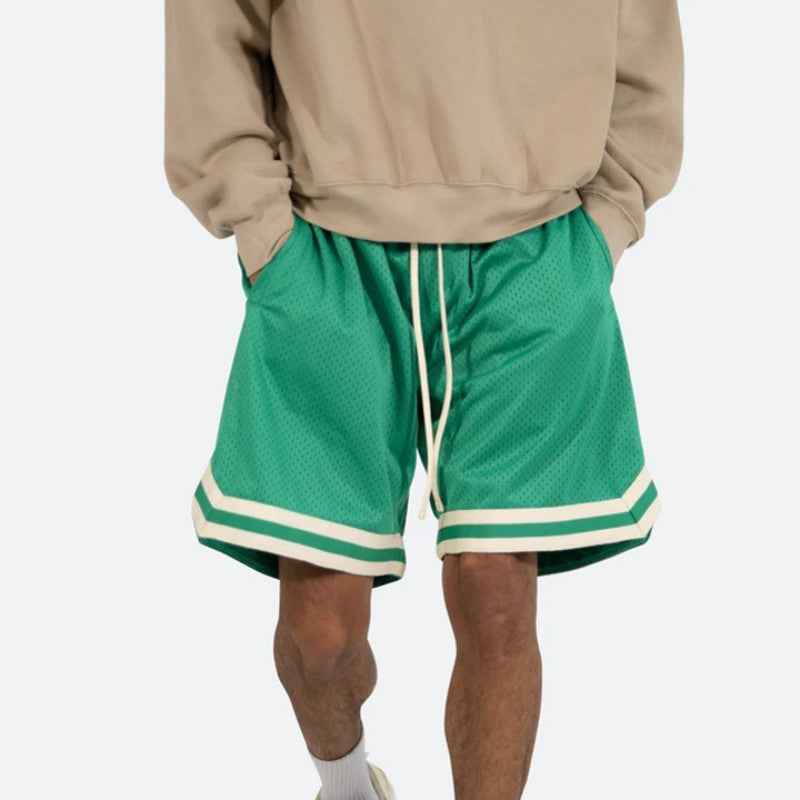 Men's Fashion Sports Breathable Fitness Quick-drying Five-piece Pants