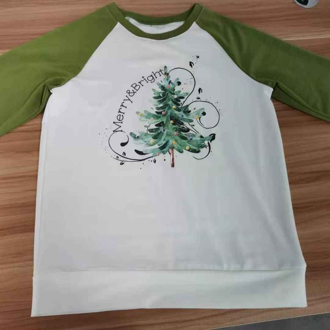 Explosive Contrast Color Christmas Tree Sweater
