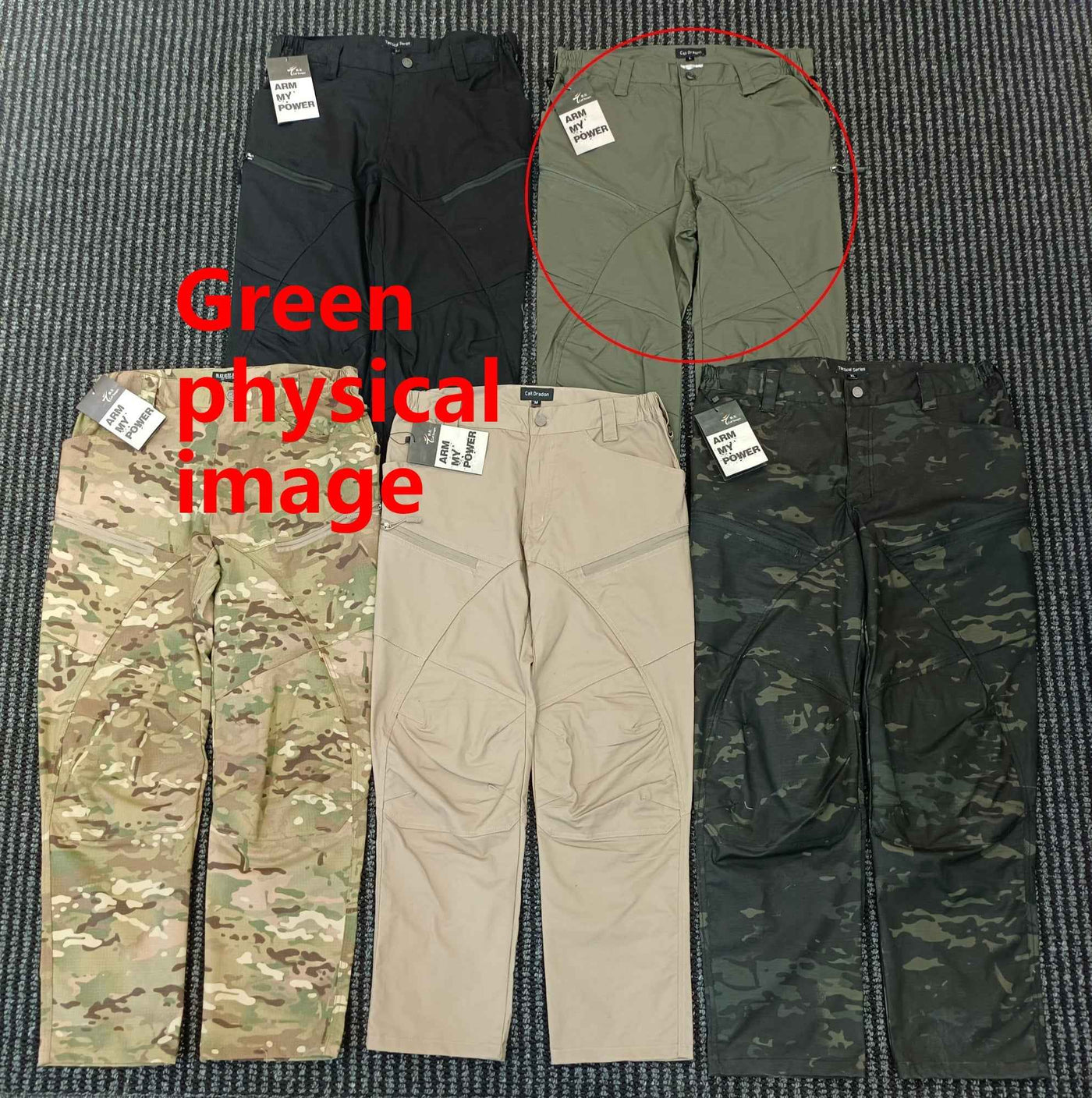 Overalls Men's Self-cultivation Wear-resistant Military Fan Training Pants