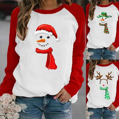 Women's Christmas Casual Printed Sweater