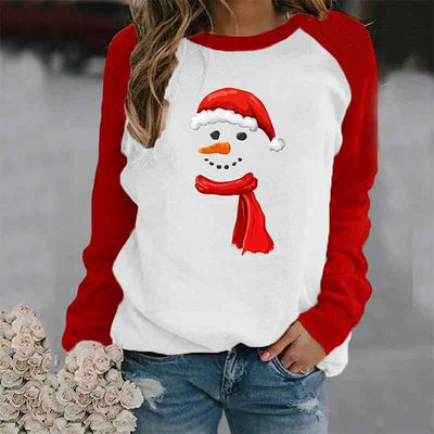 Women's Christmas Casual Printed Sweater
