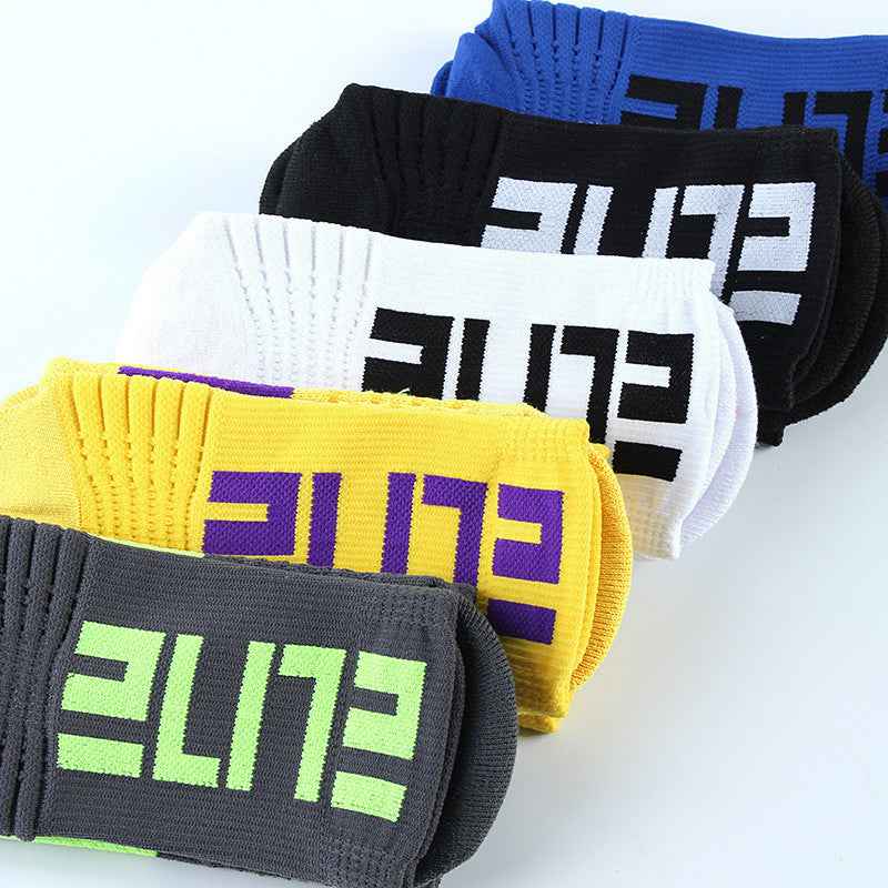 Men's Basketball Socks Letter High-top Thickening Moisture-absorbing Sports Tide Socks