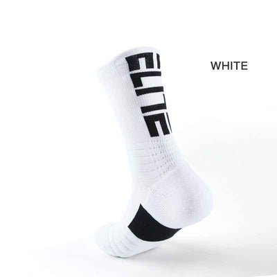 Men's Basketball Socks Letter High-top Thickening Moisture-absorbing Sports Tide Socks