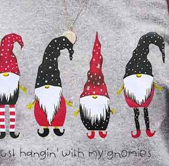 Christmas Print Long Sleeve Sweatshirt