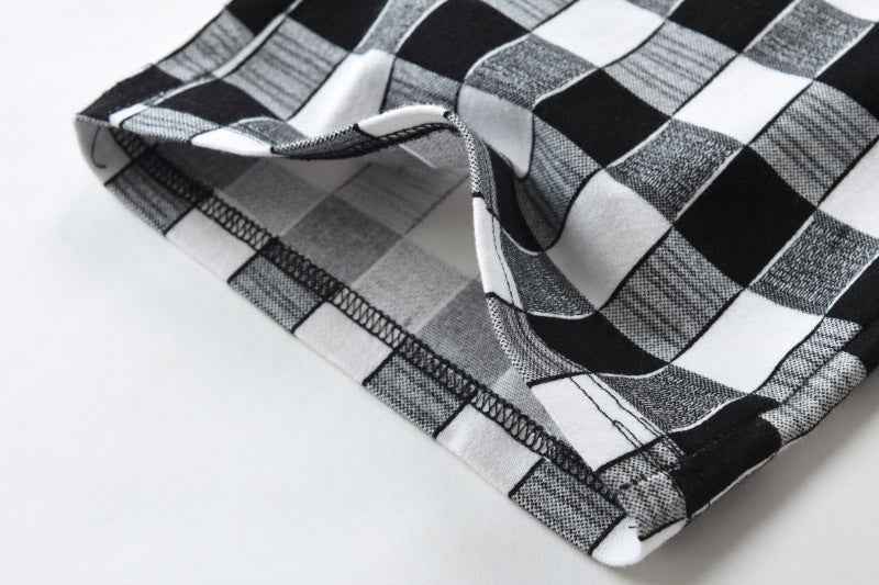 Summer Plaid Men's Casual Shorts