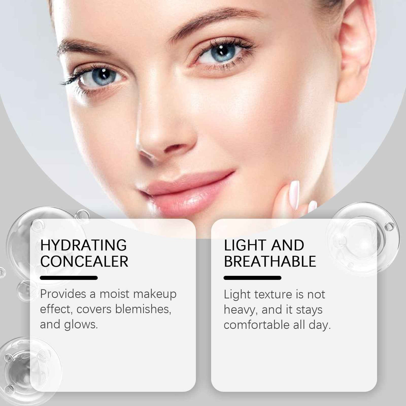 Moisturizing Concealer Foundation Cream Light And Moisturizing