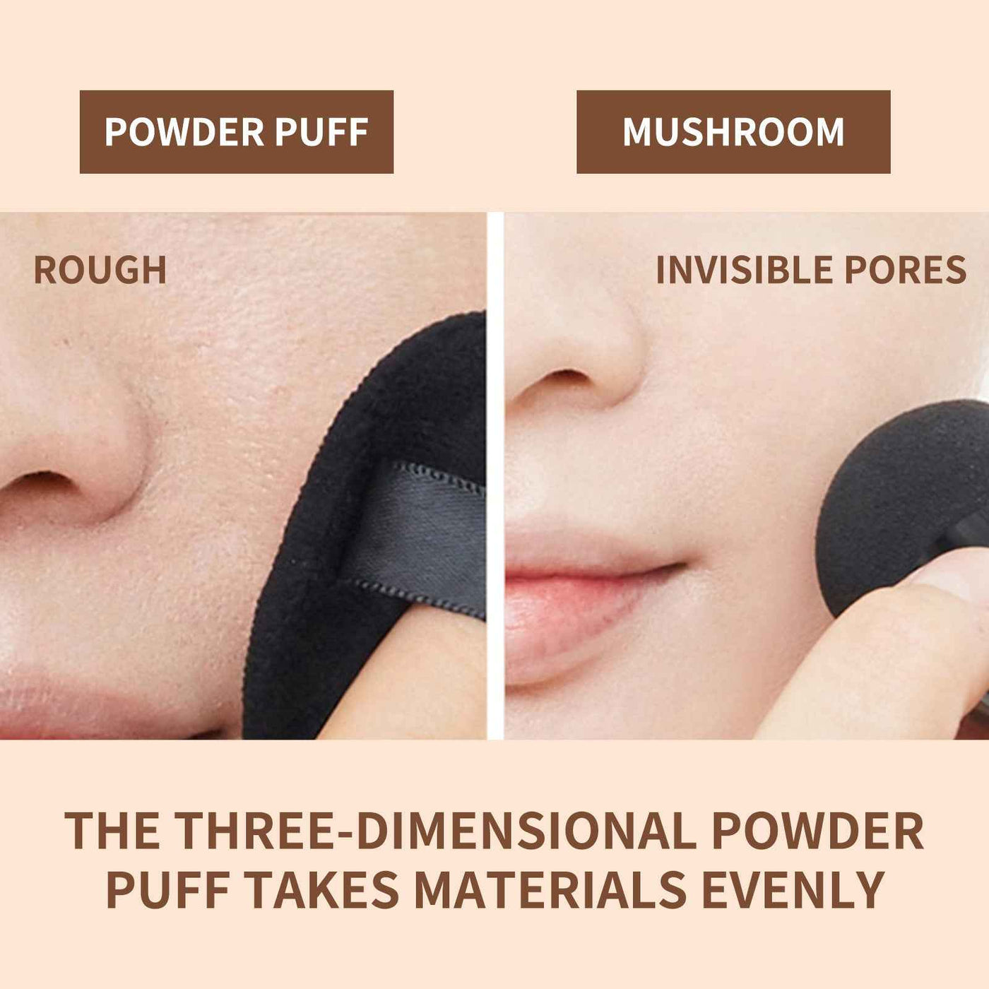 Mushroom-shaped Haircut Air Cushion Moisturizing Long-lasting Foundation