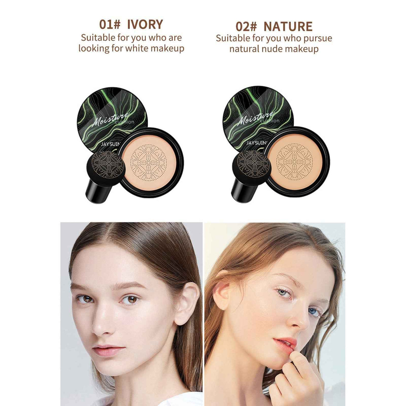 Mushroom-shaped Haircut Air Cushion Moisturizing Long-lasting Foundation