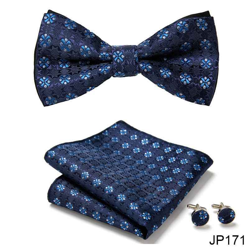 Men's Formal Suit British Korean Bow Tie