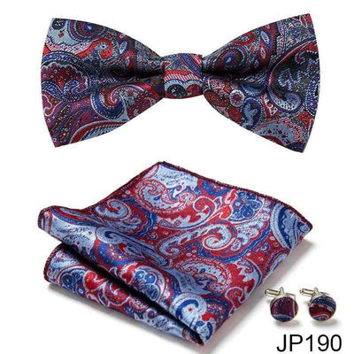Men's Formal Suit British Korean Bow Tie