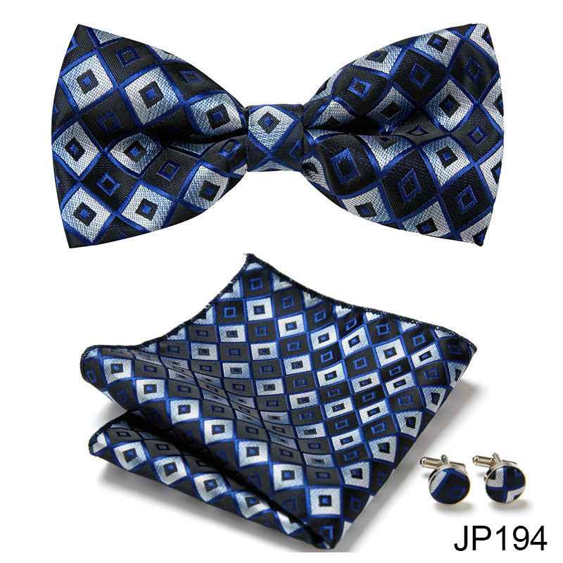 Men's Formal Suit British Korean Bow Tie