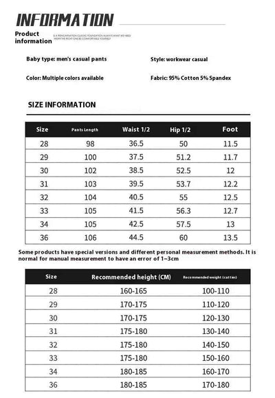 Men's Cropped Tooling Spring And Autumn Loose-fitting Casual Ankle-banded Trousers Multi-pocket