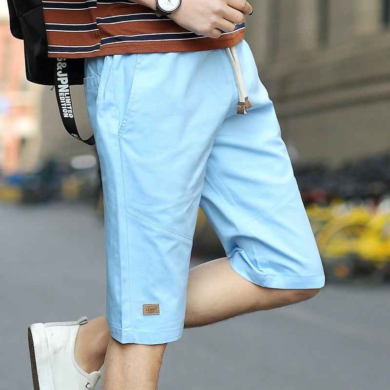 Casual Fashion Cotton Sports Loose Five-point Pants