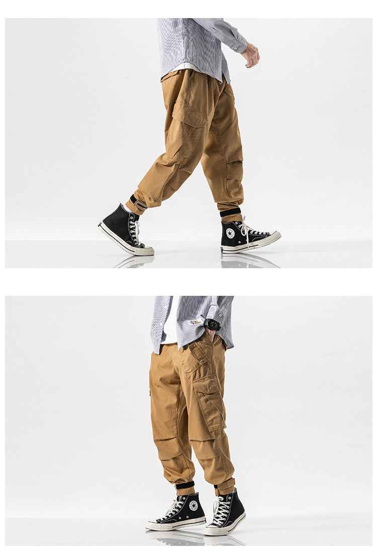 Retro straight Velcro overalls