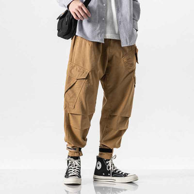 Retro straight Velcro overalls