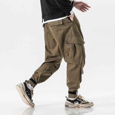 Retro straight Velcro overalls