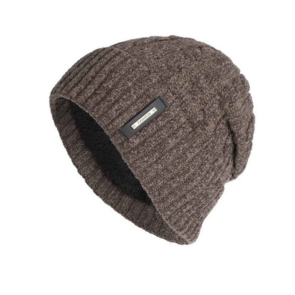 New Fleece Multicolor Chenille Twist Hat