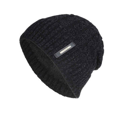 New Fleece Multicolor Chenille Twist Hat