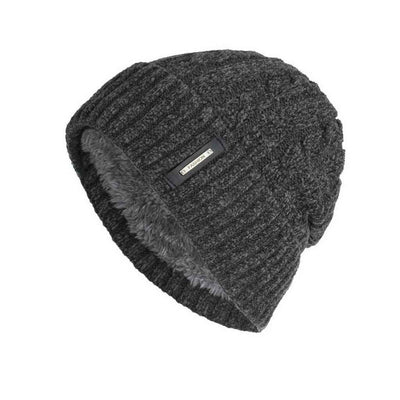 New Fleece Multicolor Chenille Twist Hat