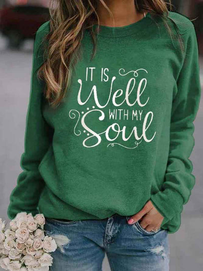 Creative Christmas Loose Round Neck Sweater