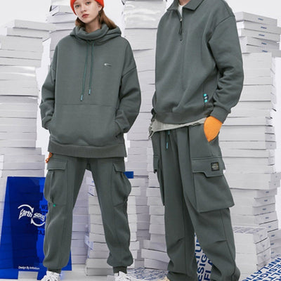 Men's Fashion And Comfort Fleece Knitted Sweatpants SHOPPORA
