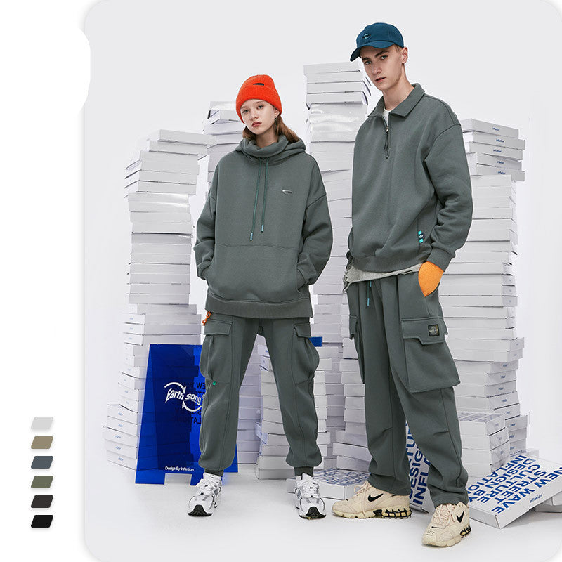 Men's Fashion And Comfort Fleece Knitted Sweatpants SHOPPORA