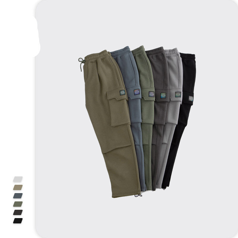 Men's Fashion And Comfort Fleece Knitted Sweatpants SHOPPORA