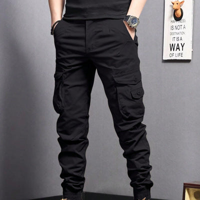 New Summer Casual Drawstring Workwear Pants Men SHOPPORA