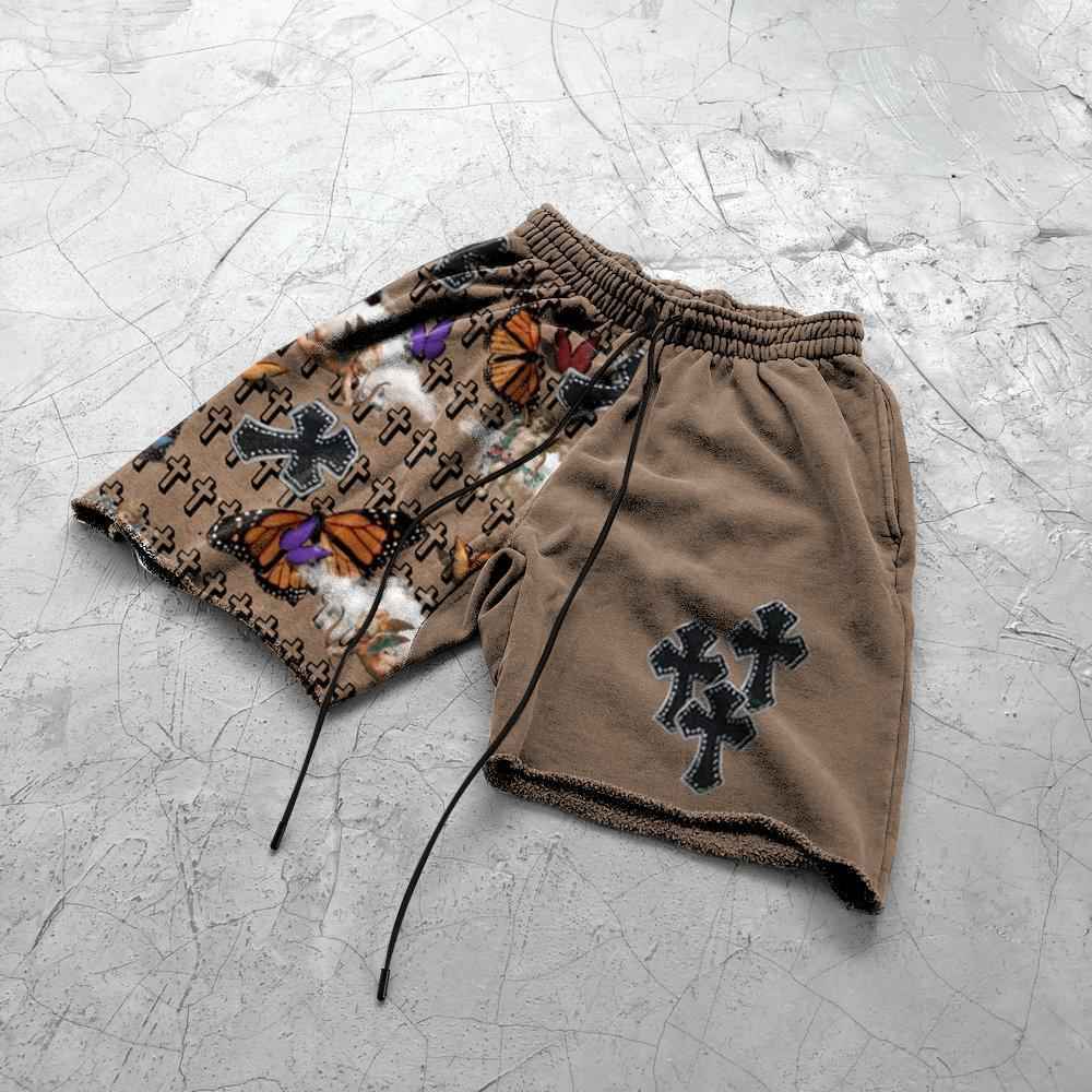 Print Of Euramerican Shorts Beach Pants Is Recreational Tide Male Money