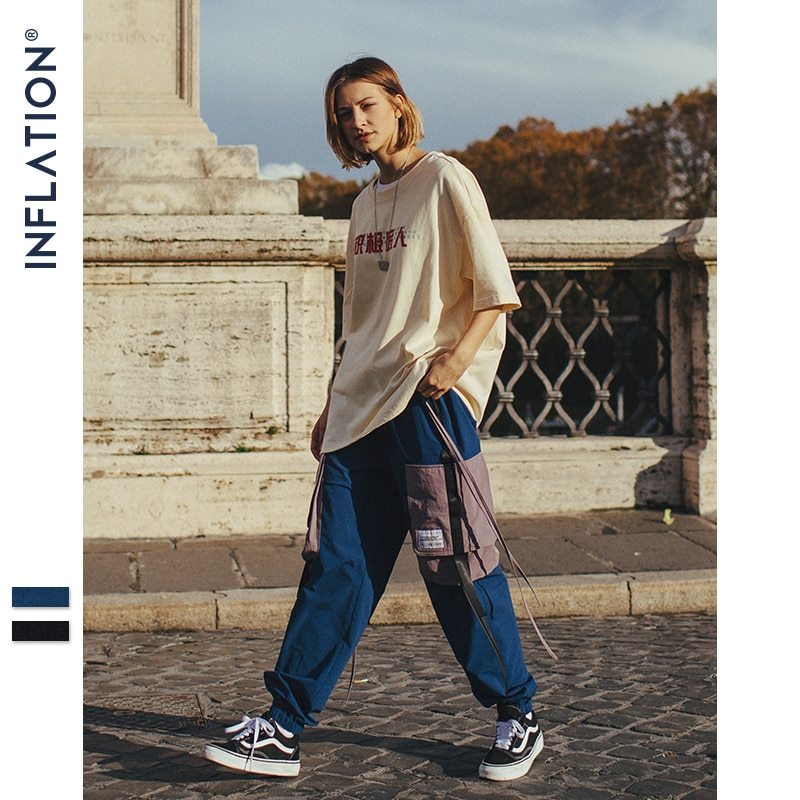 Men's Side Pockets Cargo Harem Pants SHOPPORA