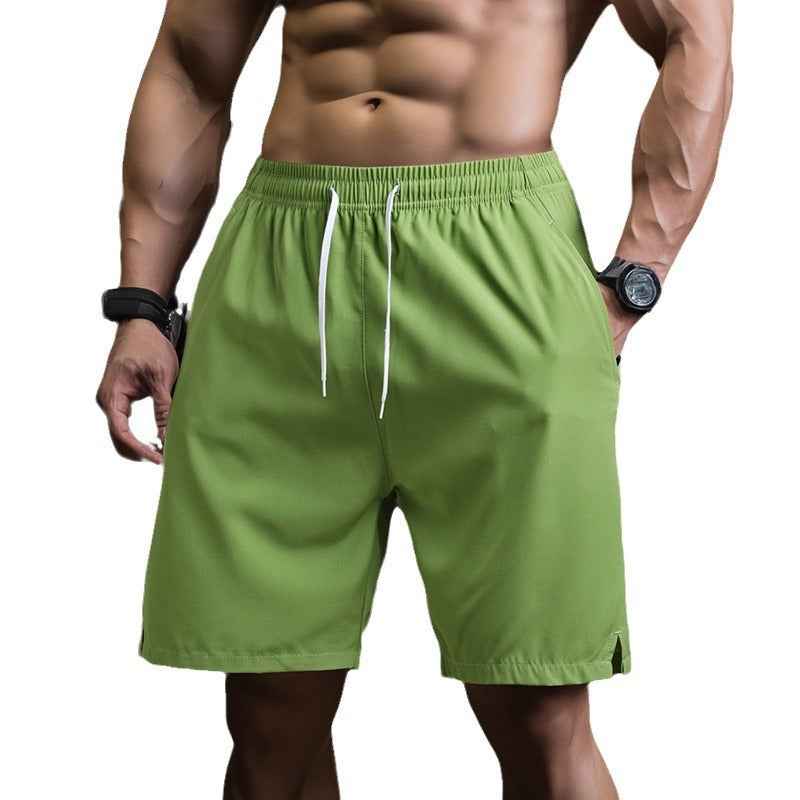 Ice Silk Casual Pants Outer Wear Fifth Pants Young Students