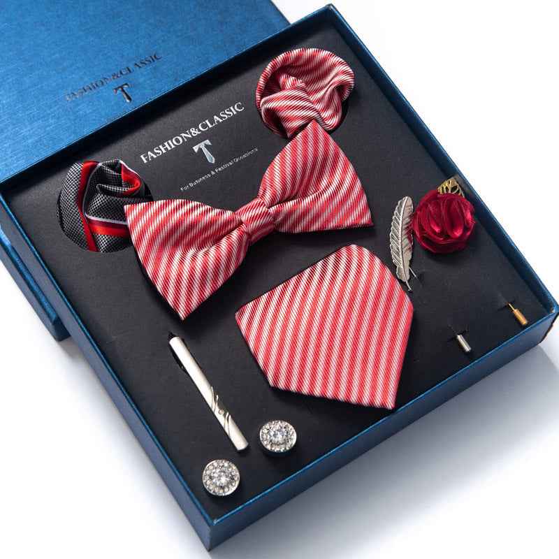 Tie 8-piece Set Formal Suit Men