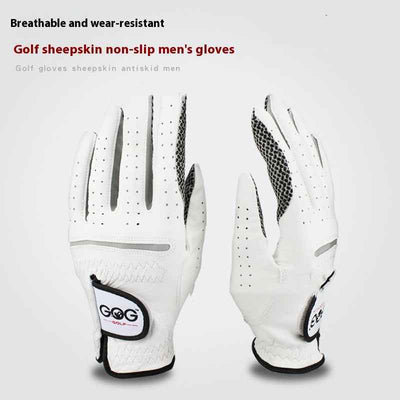 Golf Gloves Men's Sheepskin Leather