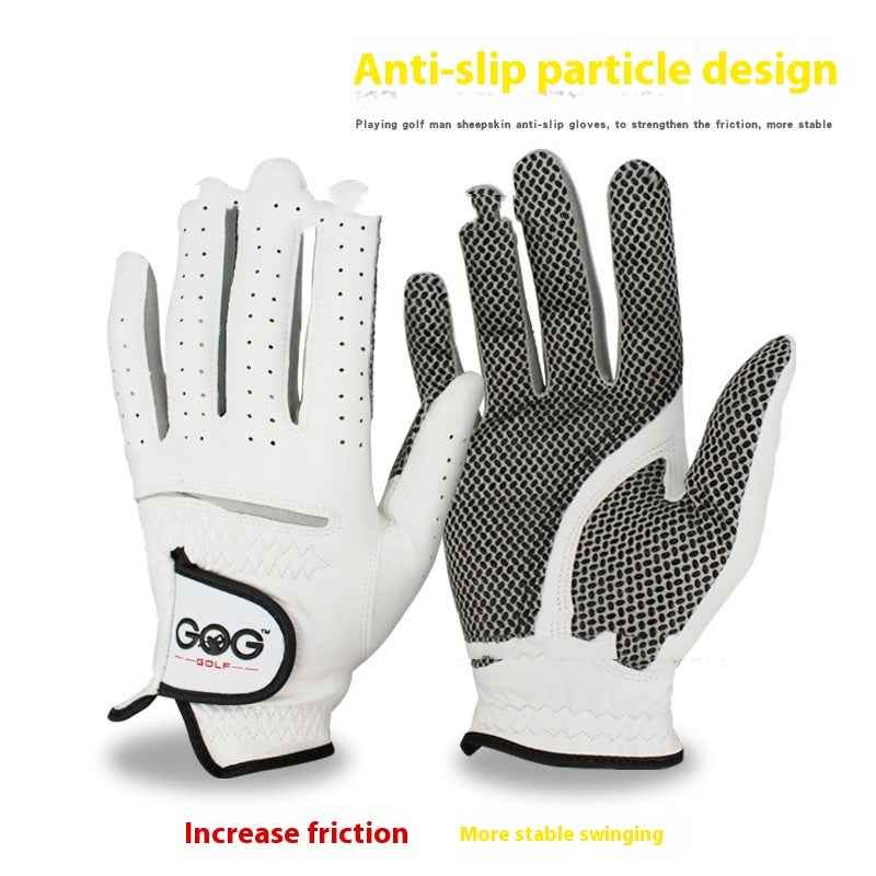 Golf Gloves Men's Sheepskin Leather