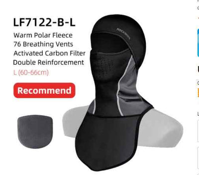 Warm face mask for face protection and windproof